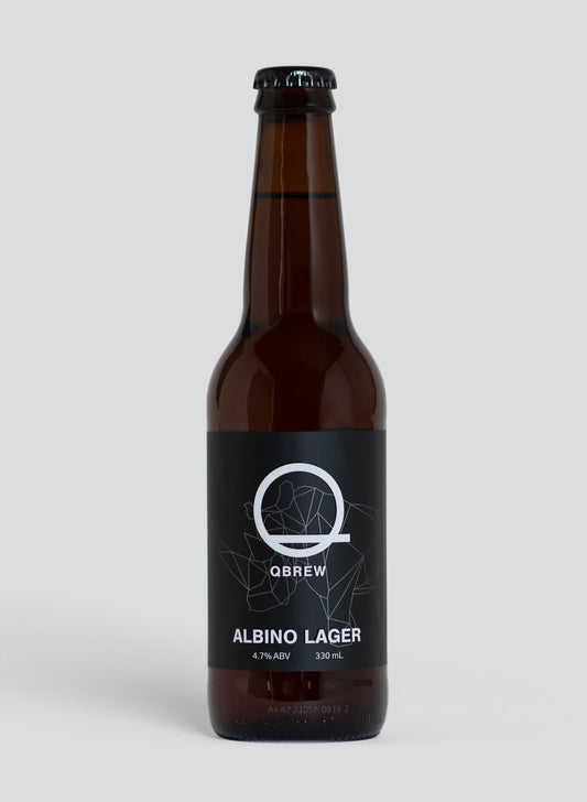 ALBINO LAGER 4.7% ABV. CLEARANCE SALE